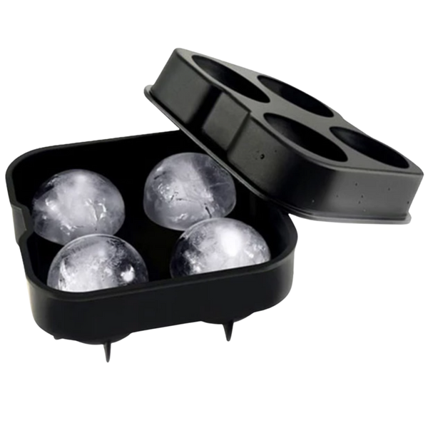 4-Sphere Black Silicone Ice Mold – Cambridge Silversmiths®